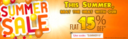 SimpleSarees.com - SUMMER SALE @ FLAT 15% OFF