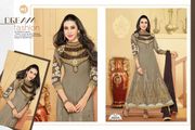 semi stich brand new drees material