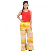 Elegant Multicolor Cotton Plazzo With 40% Off