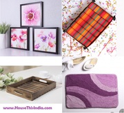 Buy Online Placemats,  Serving Trays,  Rugs and Home Décor Products
