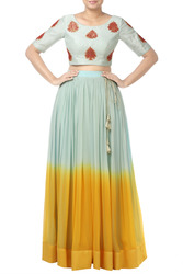 Pleated Designer Skirts For Women Only At Thehlabel.Com. Buy Now!