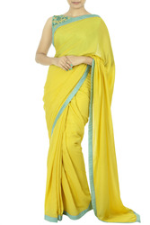 Look Adorable In Designer Sarees From Thehlabel