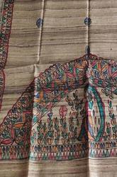Hand Painted Madhubani Dupattas Online | Luxurionworld