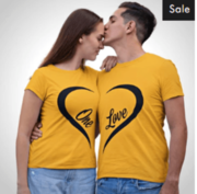 Buy Trendy Couple T Shirts