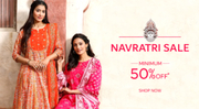 Navratri Sale Minimum 50% OFF