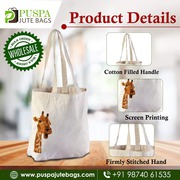 Cotton tote bags exporter from India