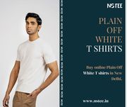 Plain white t shirts