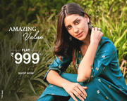 Amazing Value,  Flat Rs. 999 At SHREE