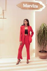 Sleek & Stylish Bold Stripe Suits for Women